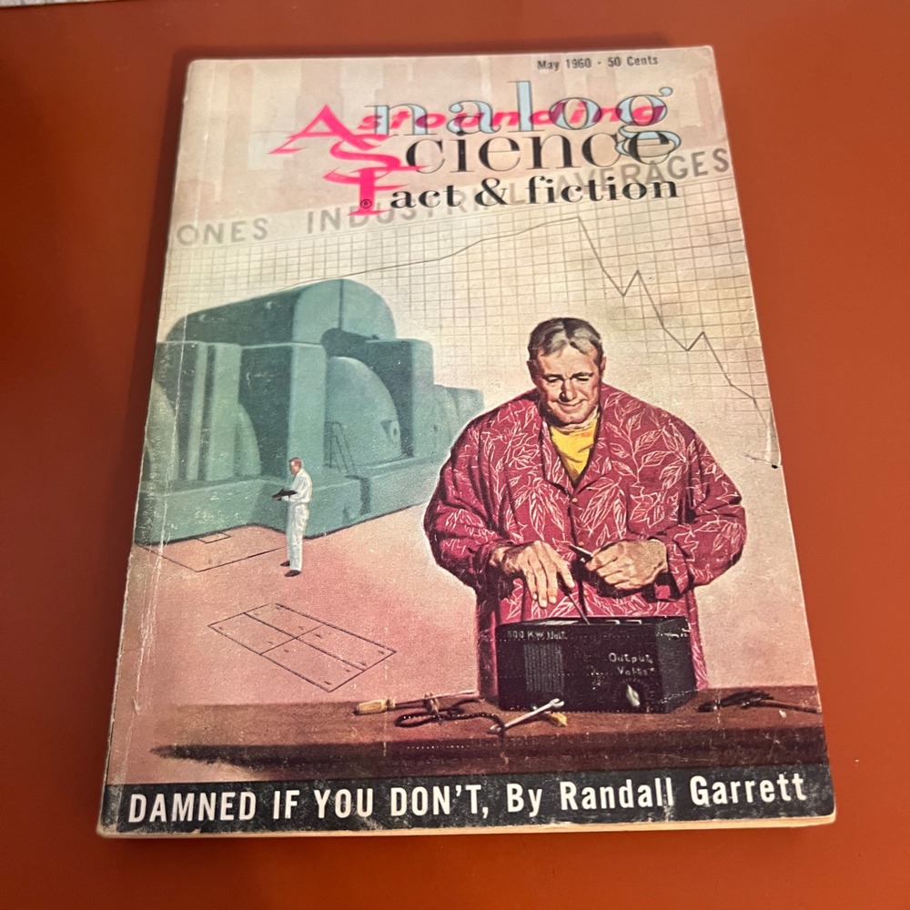Astounding Science Fact & Fiction May 1960 Isaac Asimov  Vol‎ LXV 3